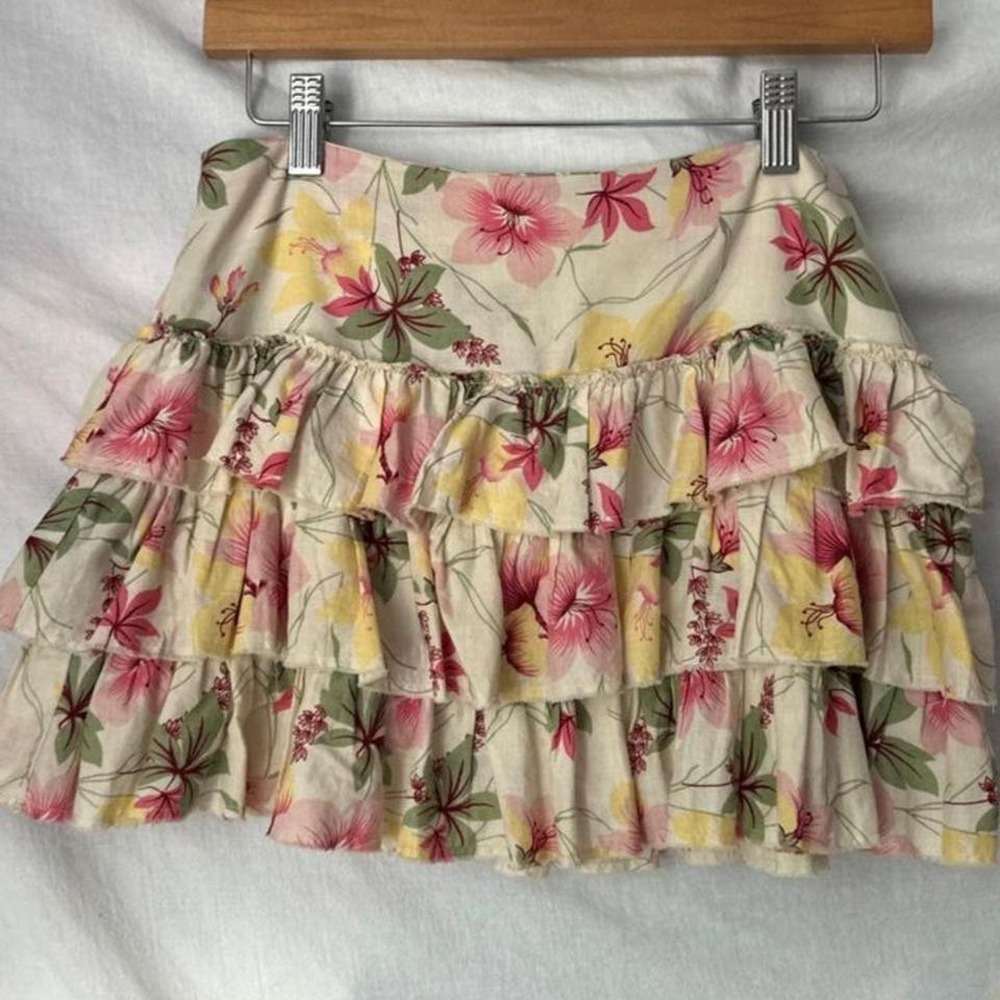 American Eagle Y2k tiered mini skirt